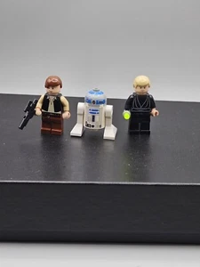 Lego Star Wars Luke Skywalker, Han Salo R2-D2 10188 Figurines - Picture 1 of 7