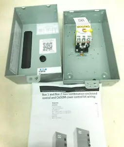 NEW EATON ECL03B1C2A LIGHTING CONTACTOR ENCLOSURE CN35BN2 120V 20A Open Type VN - Picture 1 of 9