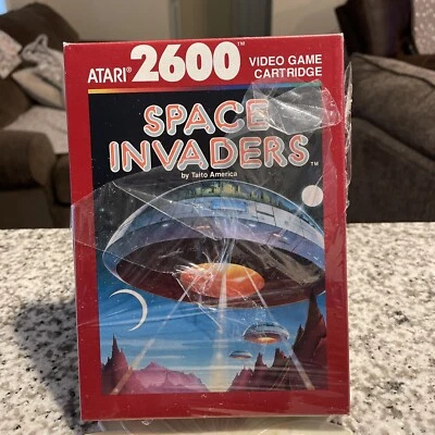 Vintage 1980 Atari 2600 Space Invaders Case Fresh PLEASE READ 👀 🔴⚪️ - Image 1 of 4