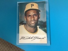 Roberto Clemente Original Fan Club card sponsored by Daily Juice Company