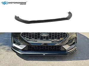 DIVISOR DELANTERO PARA FORD FIESTA ST MK8 FACELIFT (2021-) ABS NEGRO BRILLANTE - Imagen 1 de 6