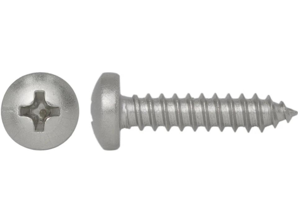 25x din 7981 Viti Autofilettanti Acciaio Inox A2 - Immagine 1 di 1