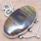Pendant Bumble Bee Jasper Gemstone Gift For Her 925 Silver Jewelry 2"