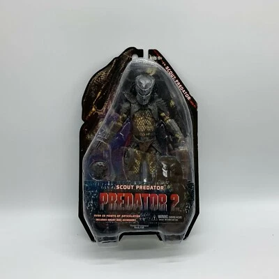 Predator 2 Scout Predator Action Figure Alien Hunter Toy Doll 8" - Image 1 of 4