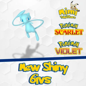 Mew Shiny 6IVs - Pokemon Scarlet & Violet - Picture 1 of 1