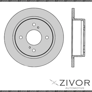 New PROTEX Rotor - Rear For NISSAN PINTARA R31 4D Sdn RWD 1986 - 1989 #DR616 - Picture 1 of 1