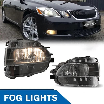 Par de luces antiniebla para LEXUS GS350 GS450H GS460 2007-2011 lámpara de conducción delantera ﻿izquierda+derecha Foto 1 de 4