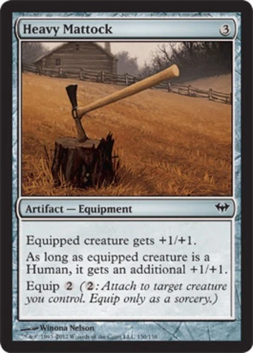 Heavy Mattock - Dark Ascension #150/158 MTG Magic The Gathering - Image 1 of 1