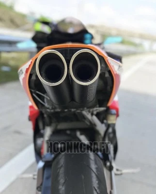 Custom Exhaust System For Honda CBR 600 RR Dual Muffler - Image 1 of 4