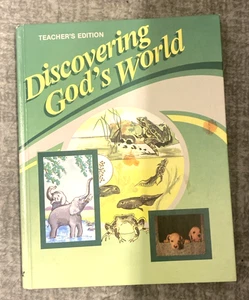 Abeka 1st Grade Teacher Edition Discovering God’s World 1987 Vintage Science - Picture 1 of 9