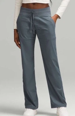 Pantalón de tiro medio Lululemon Dance Studio *Regular LW5ENOR talla 4 Foto 1 de 4