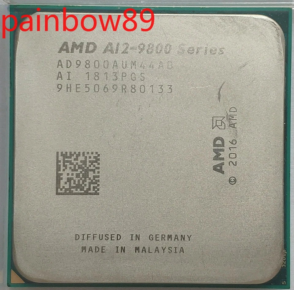 AMD A12-9800 3.8GHz 4-Core 8-GPU 2M Socket AM4 65W CPU Processor - Image 1 of 1