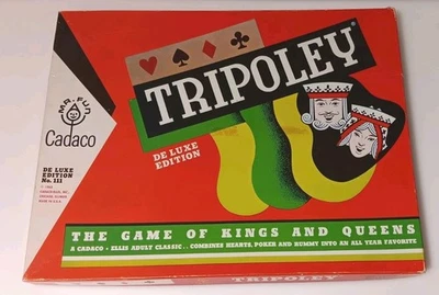 De colección Tripoley 1962 Edición Deluxe No. 111 - Cadaco-Ellis - Completo Usado en Excelente Condición Foto 1 de 4