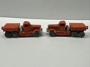 Matchbox Lesney Regular Wheels #15-A Prime Mover Diecast Car Orange Color Lot 2 - Picture 1 of 21