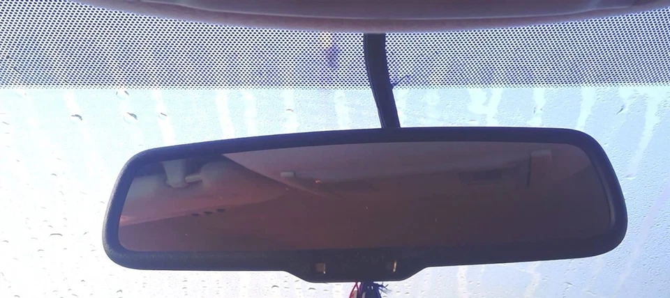 Espejo retrovisor Lincoln MKX 2008 09 10 11 12 13 14 15 atenuación automática con sincronización de brújula Foto 1 de 4