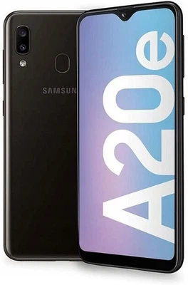 Samsung Galaxy A20e SM-A202F/DS 32GB LTE 4G Schwarz Android Smartphone WoW Gut - Bild 1 von 4