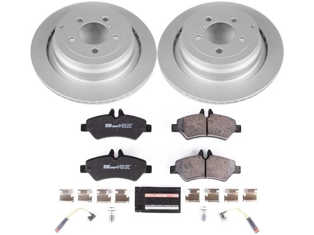 Kit de pastillas de freno traseras y rotor para Freightliner Sprinter 3500 TN329MK 2010-2018 Foto 1 de 1