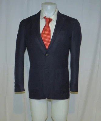 Abrigo deportivo de dos botones Suitsupply azul Hopsack Vitale 38R nuevo sin etiquetas Foto 1 de 4