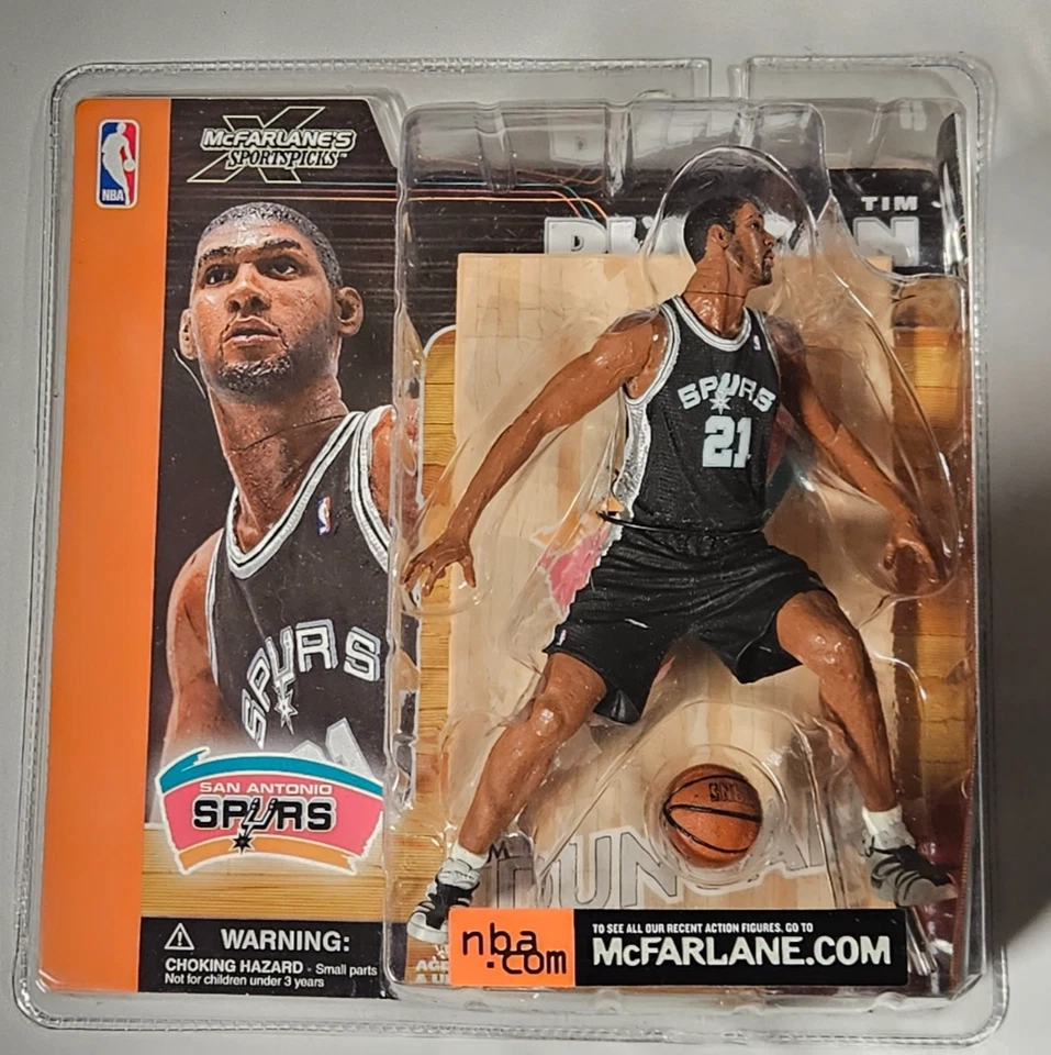 MCFARLANE TOYS NBA SPORTS PICKS SERIE 1 SAN ANTONIO SPURS # 21 TIM DUNCAN Foto 1 de 1