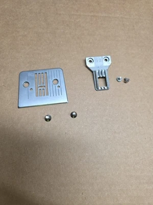Brother LS-1217 Sewing Machine OEM Feed Dog And Cover Plate  - Image 1 of 4