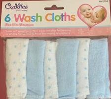 6 PCs Baby Wash Cloths Soft Face Towel Flannel Wash Cloth Towel  Wipes 20X20cm