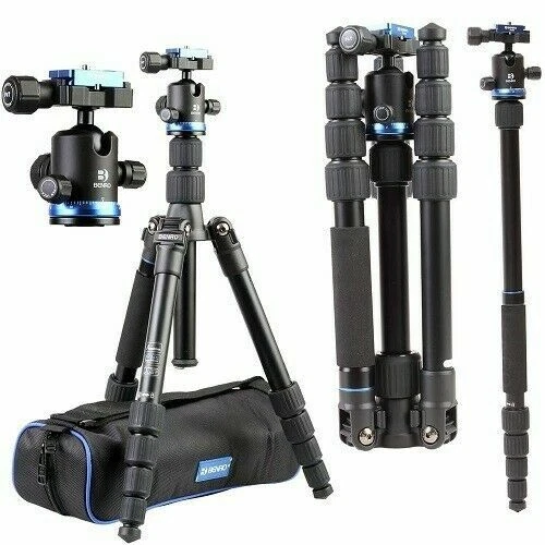 Benro iFoto 5 Section Aluminium Travel Tripod - NEW - 5 Year Warranty - Image 1 of 1
