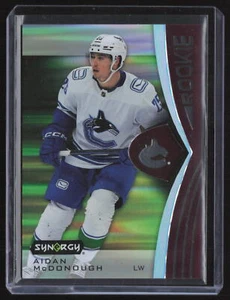 Aidan McDonough 2023-24 UD Synergy Rookie Red #116 Vancouver Canucks - Picture 1 of 2
