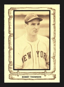 1983 Cramer Baseball Legends #115 Bobby Thomson    New York Giants