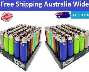 100 Genuine Bic MAXI J26 Lighters (2 X 50 Pack ) - Picture 1 of 5