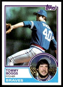 1983 Topps Tommy Boggs Atlanta Braves #649