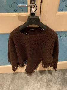 Girls poncho/cape size age 9/12 yrs - Picture 1 of 4