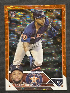 Topps 2023 Update COREY JULKS Orange Foil 118/299 Rookie RC Astros US228
