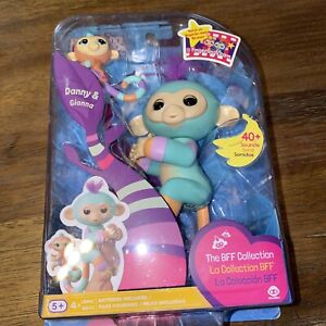 Fingerlings Toy BFF Collection Danny & Gianna Mini Baby Monkey. RARE!!!