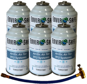 R-12. R12, Artic Air, GET COLDER AIR, R12 Refrigerant support, Artic, 6 cans