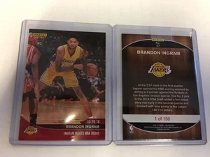 Panini Instant # 27 2016 Brandon Ingram L.A. Lakers RC SP #/156 1 de 156 - Imagen 1 de 1