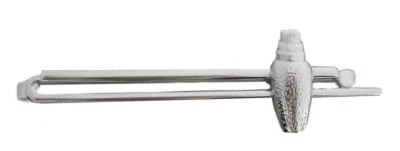 Cocktailshaker Krawattennadel Klammer silber 6,7 cm  m.i. Germany NM0444 + Box - Bild 1 von 4