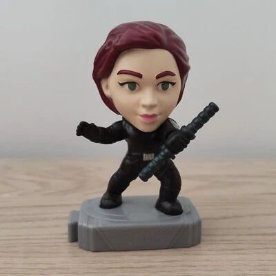 McDonalds Happy Meal 2019 Marvel Avengers Black Widow Toy  Foto 1 de 4