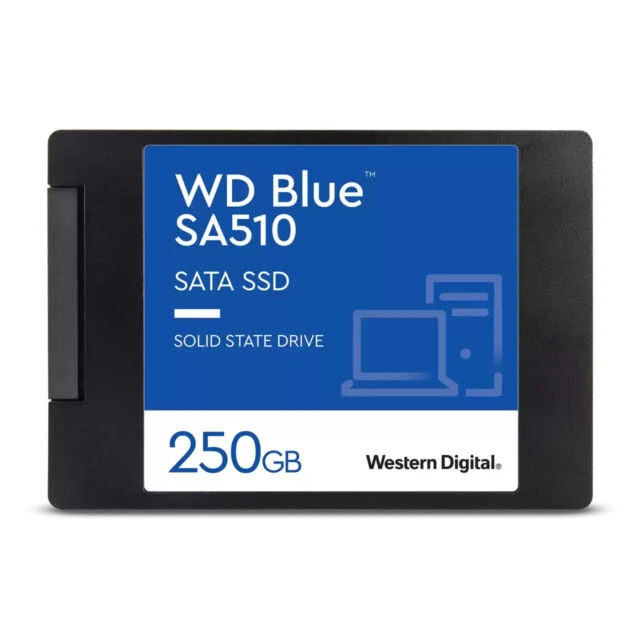Western Digital Blue SA510 250 GB 2.5in Internal SSD - WDS250G3B0A