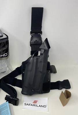 Safariland 6355 ALS Quick-Release RH Leg Holster S&W M&P 9/40 ( 4.25" ) w/ LIGHT - Image 1 of 4