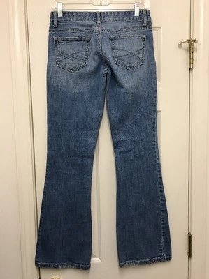 Aeropostale Size 1 / 2 Hailey Flare Medium Wash Blue Jeans  - Image 1 of 3
