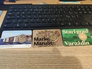 Croazia 2023 2024 Coincard Europa + Varazdin + Marulic - Foto 1 di 1