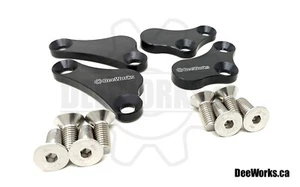 LS Freeze Plug Retainer for Cylinder Head Frost Plug Hold Down - Black Anodized - Picture 1 of 5