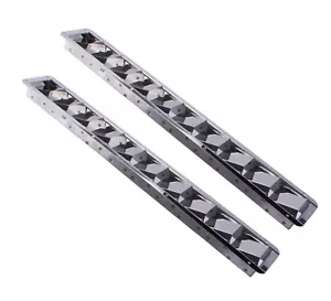 2X Marine Stainless Steel Louvered Vent Boat 10 Slots Ventilation 527mm*76mm - Picture 1 of 8