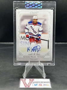20/21 Clear Cut Hockey - K'ANDRE MILLER CHAMPS ROOKIE AUTO #C-KM - Foto 1 di 3