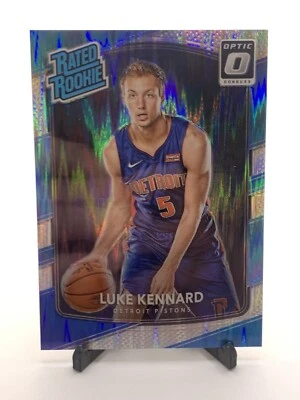 2017-18 Donruss Optic Rated Rookie Shock Flash Holo Luke Kennard #189 Prizm - Image 1 of 2