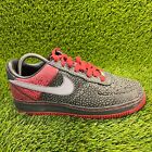 Nike Air Force 1 '07 Supreme Mens Size 8 Gray Athletic Shoe Sneakers 315089-001