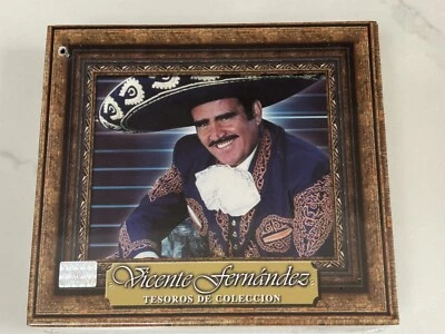 Promo/NEW/Sealed VICENTE FERNANDEZ Tesoros De Coleccion 3 CD set Mexico version! Foto 1 de 4