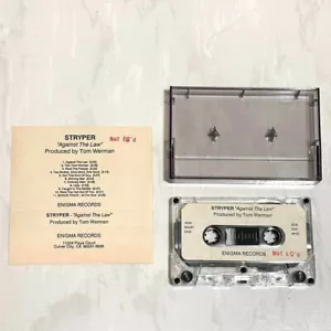 Stryper 1990 Against The Law USA Edition 11 Track Promo Cassette Tape Sampler - Picture 1 of 4