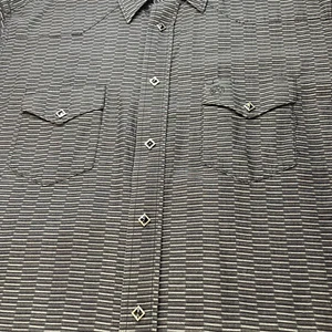 Wrangler Diamond Pearl Snap Shirt Herren Large George Strait Troubadour Western - Bild 1 von 12