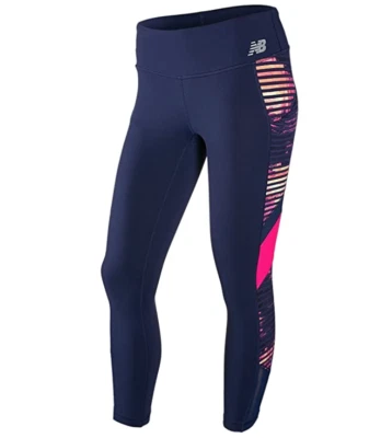 New Balance Premium Performance Crop Striped Velocity XS Foto 1 de 2